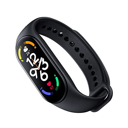 Xiaomi Mi Band 7 Activity Tracker High-Res 1.62" AMOLED Screen, Bluetooth 5.2, 120 Sports Modes, Optical Heart Rate & Blood Oxygen Sensor, 24HR Heart Rate & Sleep Monitor Smart Watch