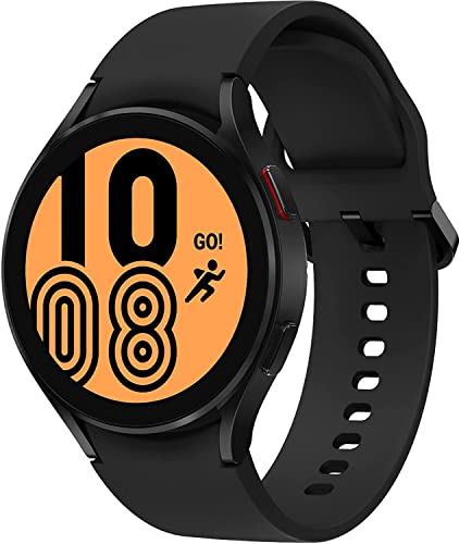 Samsung Galaxy Watch 4 40mm Smartwatch with ECG Monitor Tracker for Health Fitness Running Sleep Cycles GPS Fall Detection LTE US Version, Black (Renewed)