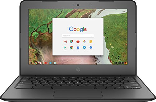 HP 3NU57UT Chromebook (Chrome OS, Intel CN3350, 11.6" LED-Lit Screen, Storage: 16 GB, RAM: 4 GB) Black