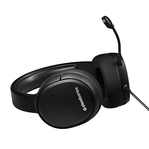 SteelSeries Arctis 1 Wired Gaming Headset – Detachable ClearCast Microphone – Lightweight Steel-Reinforced Headband – For PS5, PS4, PC, Xbox, Nintendo Switch, Mobile