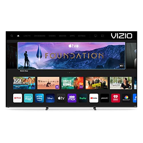 VIZIO 65-inch MQX Series Premium 4K QLED HDR Smart TV with Dolby Vision, Active Full Array, 120Hz, WiFi 6E, Bluetooth Headphone Capable, and Alexa Compatibility M65QXM-K03, 2023 Model