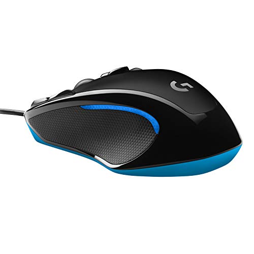 Logitech G300s Optical Ambidextrous Gaming Mouse – 9 Programmable Buttons, Onboard Memory