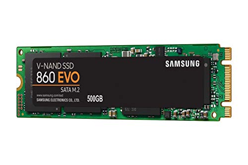 Samsung SSD 860 EVO 500GB M.2 SATA Internal SSD (MZ-N6E500BW)