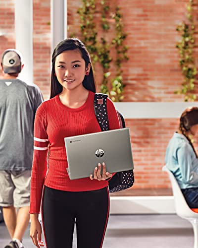 HP Chromebook 14b Laptop, 11th Gen Intel Core i3-1115G4, 8 GB RAM, 128 GB SSD, 14” HD Anti-Glare Touchscreen, Chrome OS, 720p Webcam and Camera Shutter, Audio by B&O, Backlit Keys (14b-nb0010nr, 2021)