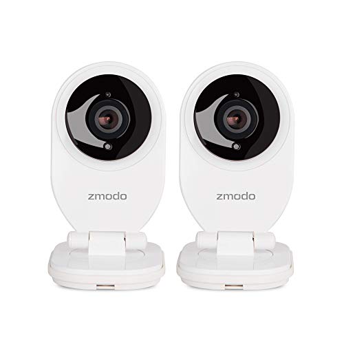 Zmodo ZM-SH721-SD 720p Wireless Wireless Home Security Camera, EZ Camera with 16GB SD Card 2 Pack, Motion Detection, Night Vision