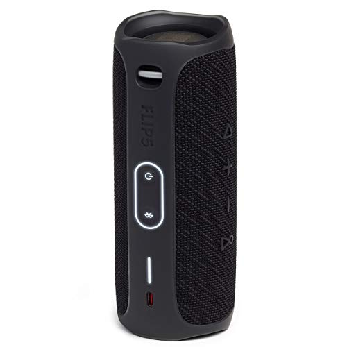 JBL Flip 5 Waterproof Portable Bluetooth Speaker - Black (Renewed)