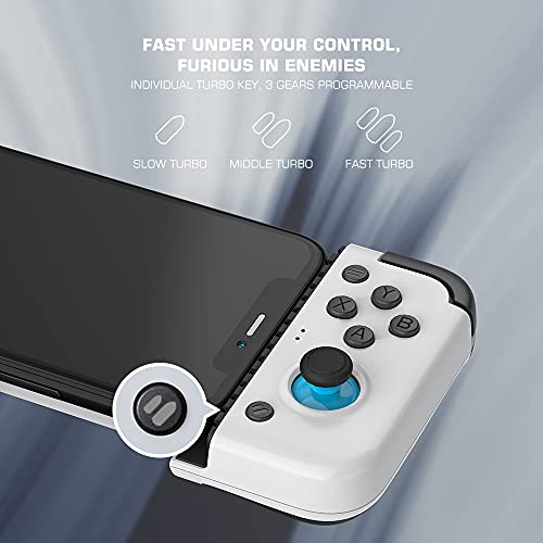 GameSir X2 Lightning Mobile Game Controller for iPhone iOS, Phone Gamepad Play Xbox game pass, Playstation, COD Mobile, MFi, Arcade, Amazon Luna, Stadia & More Cloud Gaming