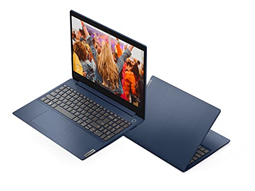 2022 Newest Lenovo IdeaPad 3i 15.6" FHD Laptop, 11th Gen Intel Core i3-1115G4 Processor, 8 GB DDR4 RAM, 256 GB PCIe NVMe SSD, WiFi, Long Battery Life, Fingerprint Reader, Windows 11, Abyss Blue