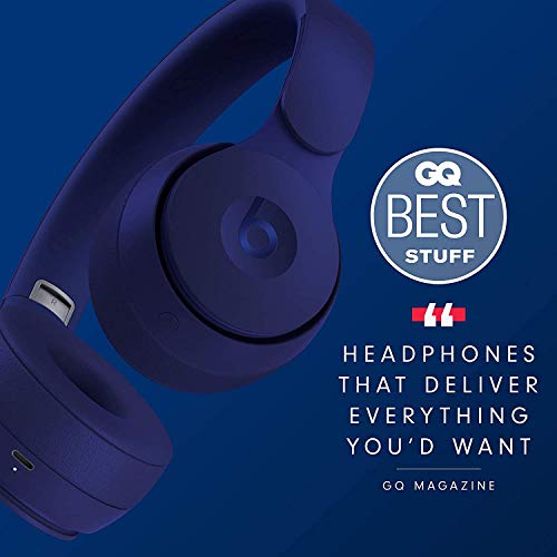 Beats by Dr. Dre - Solo Pro Matte Collection Headphones - Dark Blue - MRJA2LL/A (Renewed)