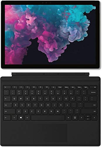 Microsoft - Surface Pro with Black Keyboard – 12.3” Touch Screen – Intel Core M3 – 4GB Memory – 128GB SSD - Platinum