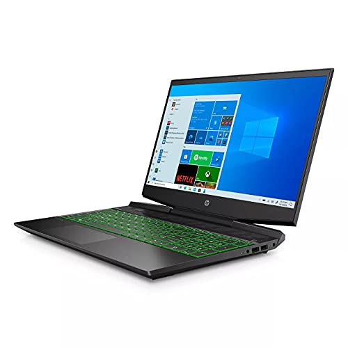 HP 15-dk1045tg 15.6" Pavilion Gaming Laptop - Intel Core i5-10300H QC, 8GB RAM, 256GB SSD, Nvidia GTX 1650, Backlit KB - Black