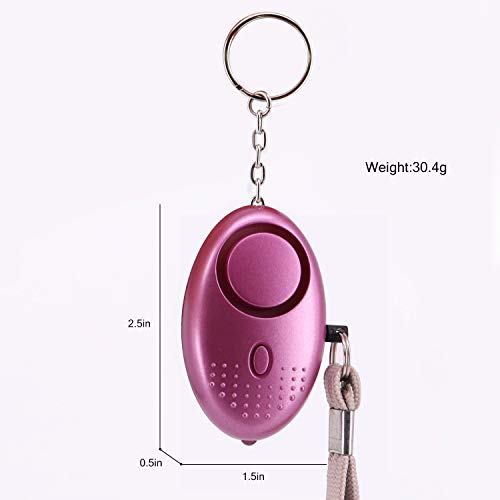 Taiker Personal Alarm for Women 140DB Emergency Self-Defense Security Alarm Keychain with LED Light for Women Kids and Elders-2 Pack