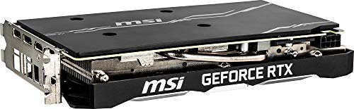 MSI Gaming GeForce RTX 2060 6GB GDRR6 192-bit HDMI/DP 1710 MHz Boost Clock Ray Tracing Turing Architecture VR Ready Graphics Card (RTX 2060 Ventus GP OC)