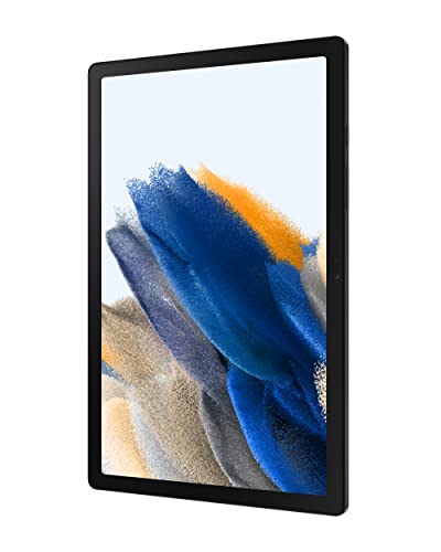 Samsung Galaxy Tab A8 Android Tablet, 10.5” LCD Screen, 32GB Storage, Long-Lasting Battery, Kids Content, Smart Switch, Expandable Memory, Dark Gray