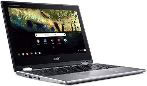 Acer Chromebook Spin 11 CP311 Convertible Laptop, Dual-Core Celeron N3350 Upto 2.4GHz, 11.6" HD IPS Touchscreen, 4GB DDR4, 32GB eMMC, Google Chrome