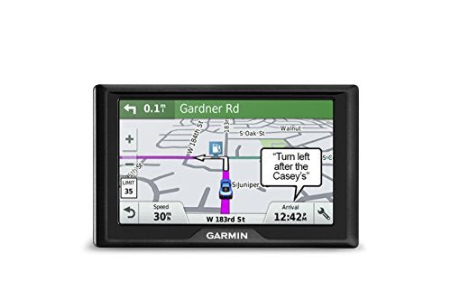 Garmin Drive 50 USA LM GPS Navigator System with Lifetime Maps, Spoken Turn-By-Turn Directions, Direct Access, Driver Alerts, and Foursquare Data