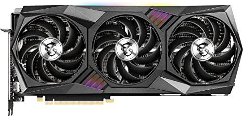 MSI Gaming GeForce RTX 3080 Ti 12GB GDRR6X 320-Bit HDMI/DP Nvlink Torx Fan 3 Ampere Architecture OC Graphics Card (RTX 3080 Ti Gaming X Trio 12G)