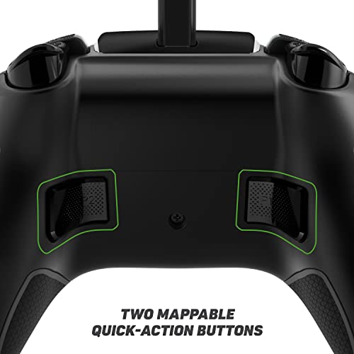 Turtle Beach Recon Controller Wired Gaming Controller for Xbox Series X & Xbox Series S, Xbox One & Windows 10 PCs Featuring Remappable Buttons, Audio Enhancements, and Superhuman Hearing - Black