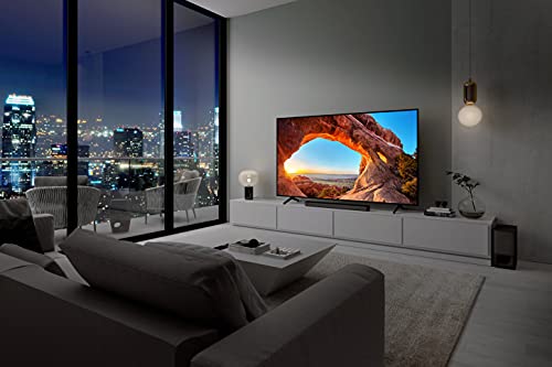 Sony X85J 85 Inch TV: 4K Ultra HD LED Smart Google TV with Dolby Vision HDR and Alexa Compatibility KD85X85J- 2021 Model with Sony HT-S350 Soundbar with Wireless Subwoofer: S350 2.1ch