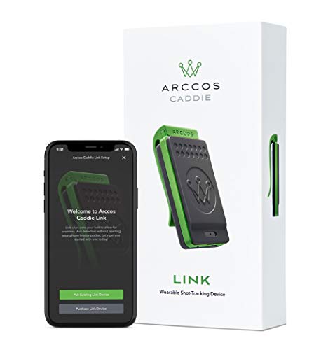 Arccos Caddie Link - Automatically Track Your Shots Without Your Phone - Compatible with Arccos Caddie Smart Sensors & Smart Grips