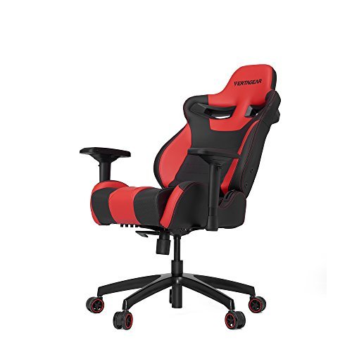 VERTAGEAR Racing Seat Gaming Chair, S-Line Medium SL4000 BIFMA Cert, Black/Red