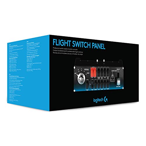 Logitech G Pro Flight Switch Panel, WHITE