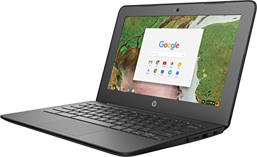 HP 3NU57UT Chromebook (Chrome OS, Intel CN3350, 11.6" LED-Lit Screen, Storage: 16 GB, RAM: 4 GB) Black