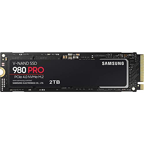 Samsung MZ-V8P2T0B/AM 980 PRO PCIe 4.0 NVMe SSD 2TB Bundle with 1 YR CPS Enhanced Protection Pack