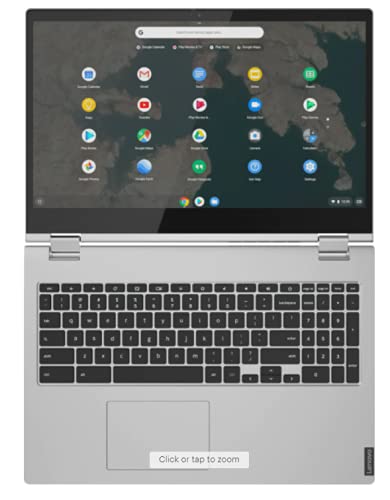 2021 Lenovo Chromebook C340 2-in-1 Convertible Laptop, 15.6-Inch TouchScreen FHD (1920 x 1080) IPS Display, Intel Core i3 Processor, 4GB RAM, 64 GB eMMC, WiFi, WebCam, USB-C, BT, Chrome OS, TiTac Card