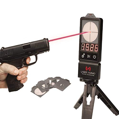 Laser Ammo LaserPET II Multi Laser Compatible Personal Electronic Target Training System, Improve Your Shooting Anytime, Anywhere with Your Personal Firearm (LaserPET II)