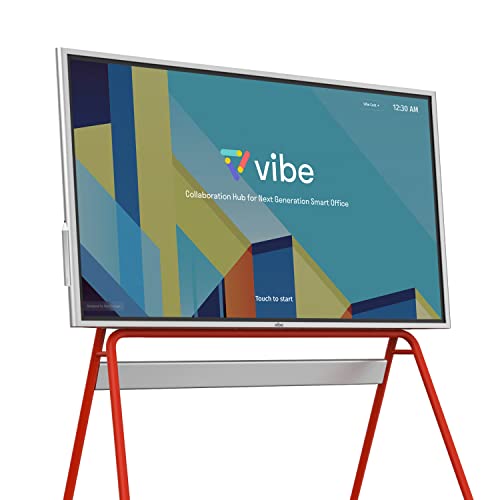 [Original] Vibe 55″ 4K UHD Smart Digital Whiteboard, Interactive Touch Screen Computer for Classroom and Business, Robust App Ecosystem for Hybrid Collaboration (Stand Not Included)