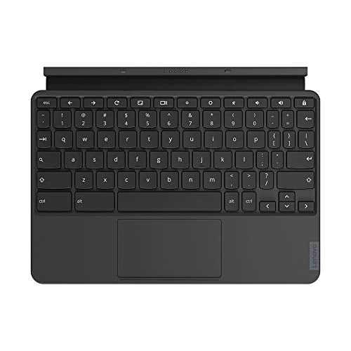 2020 Lenovo Chromebook Duet 2-in-1 10.1" FHD Touchscreen Tablet Computer, MediaTek Helio P60T CPU, 4GB RAM, 128GB SSD, ARM G72 MP3 Graphics, Dual Webcam, USB-C, Chrome OS, Blue+Gray, 128GB USB Card