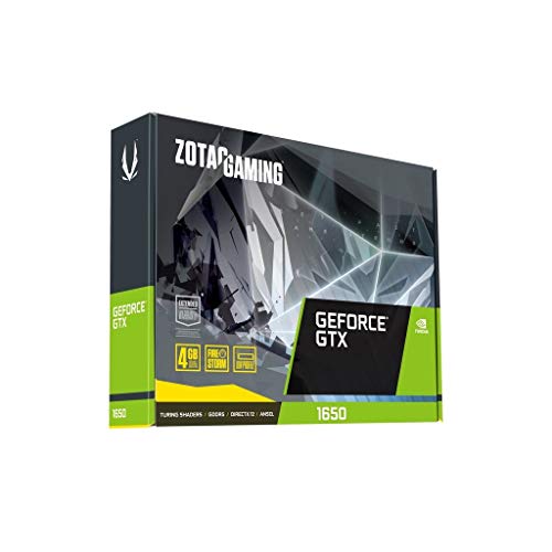 ZOTAC GAMING GeForce GTX 1650 LP 4GB GDDR5 128-Bit Gaming Graphics Card, Super Compact, Low-Profile, ZT-T16500H-10L