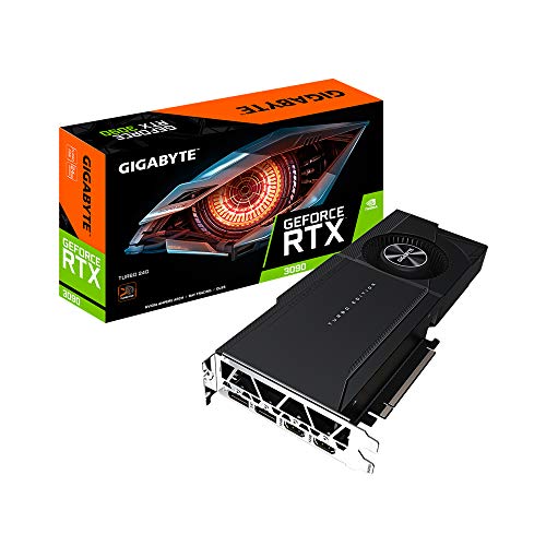 Gigabyte 24GB NVIDIA GeForce RTX 3090 Turbo GDDR6X Graphics Card Model GV-N3090TURBO-24GD