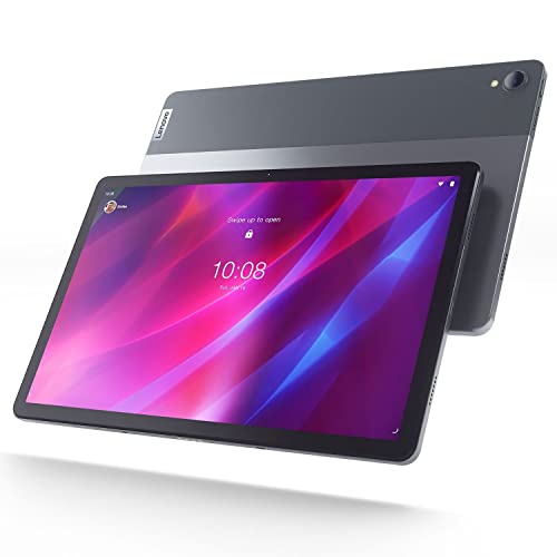 Lenovo Tab P11 Plus Android Tablet, 11" 2K 400nits Touchscreen Display, Octa-Core MediaTek Helio G90T Processor, 4GB LPDDR4x Memory, 128GB Storage, WiFi, 8.0MP + 13.0MP Camera, Grey, 64GB Flash Stylus