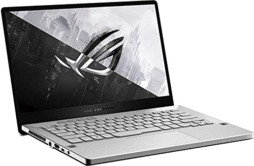 Asus ROG Zephyrus G14 VR Ready Gaming Laptop, 14" 144Hz Full HD IPS Display, 8 Cores AMD Ryzen 9 5900HS,NVIDIA GeForce RTX 3060, Moonlight White-Tikbot Accessories (40GB RAM|2TB PCIe SSD)