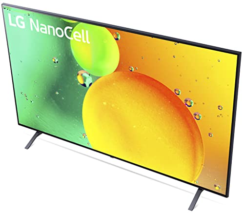 LG 65-Inch Class NANO75 Series Alexa Built-in 4K Smart TV, 60Hz Refresh Rate, AI-Powered 4K, Cloud Gaming (65NANO75UQA, 2022)