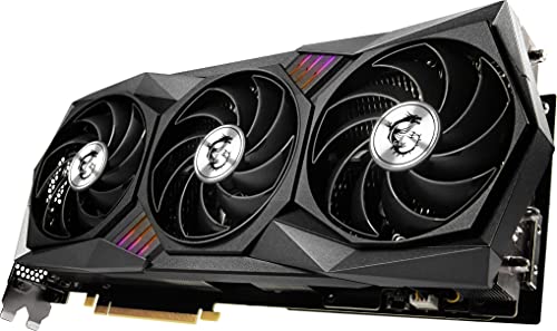 MSI Gaming GeForce RTX 3080 Ti 12GB GDRR6X 320-Bit HDMI/DP Nvlink Torx Fan 3 Ampere Architecture OC Graphics Card (RTX 3080 Ti Gaming X Trio 12G)