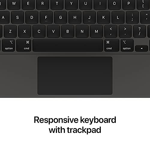 Apple Magic Keyboard for iPad Pro 11-inch (3rd, 2nd and 1st Generation) and iPad Air (5th and 4th Generation) - US English - Black - AOP3 EVERY THING TECH 