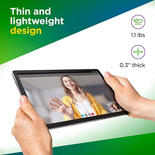 Lenovo - Tab P11 Plus - Tablet - 11" 2K Display - MediaTek Octa-Core Processor - 6GB Memory - 128GB Storage - Android 11 - Bluetooth & Wi-Fi - Long Battery Life - Keyboard & Pen Included