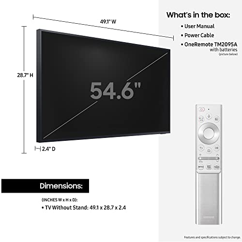 SAMSUNG 55-inch Class QLED 4K UHD The Terrace Series Outdoor Direct Full Array 16x Quantum HDR 32x, Weatherproof, Wide Viewing Angle, Smart TV with Alexa Built-in (QN55LST7TAFXZA, 2020 Model)