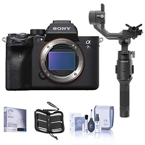 Sony Alpha a7S III Mirrorless Digital Camera Body, Bundle with DJI Ronin-SC Gimbal Kit