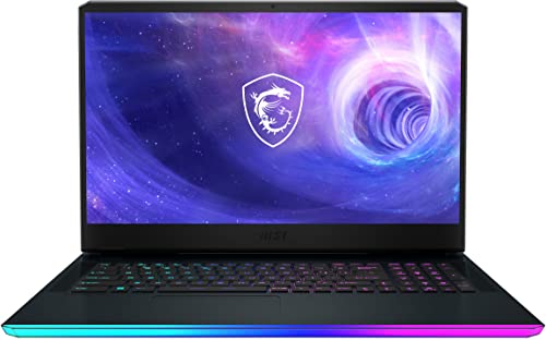 MSI Raider GE76-17 Gaming & Entertainment Laptop (Intel i9-12900HK 14-Core, 64GB DDR5 4800MHz RAM, 2x8TB PCIe SSD RAID 0 (16TB), GeForce RTX 3080 Ti, 17.3" 120Hz Win 11 Pro) with Hub