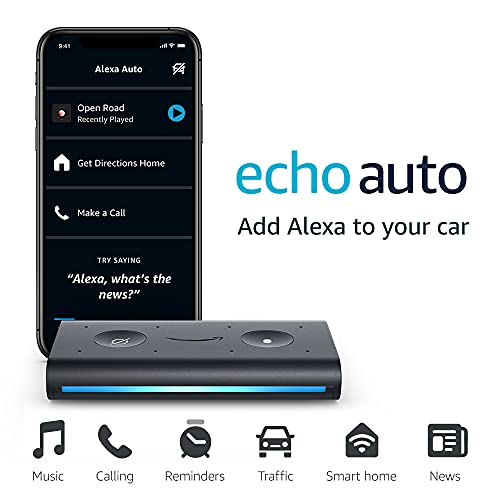 Echo Auto- Hands-free Alexa in your car with your phone