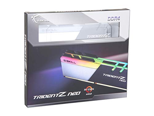 G.Skill Trident Z Neo Series 32GB (2 x 16GB) 288-Pin SDRAM PC4-28800 DDR4 3600 CL16-19-19-39 1.35V Dual Channel Desktop Memory Model F4-3600C16D-32GTZNC