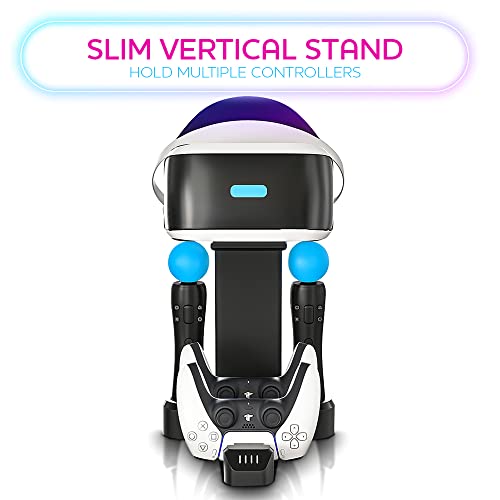 Skywin VR Charging Stand - PSVR Charging Stand to Showcase, Display, and Charge your PS5 VR (PS5 Controller)