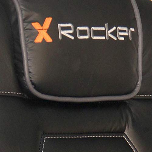 X Rocker, 5139601, Pro Series Pedestal 2.1 Video Gaming Chair, Black