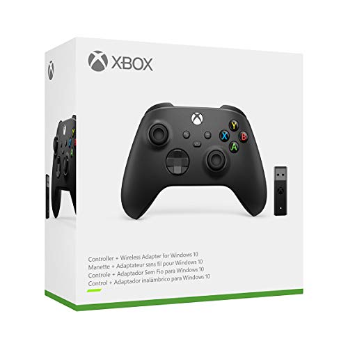 Microsoft Xbox Wireless Controller + Wireless Adapter for Windows 10 - Xbox