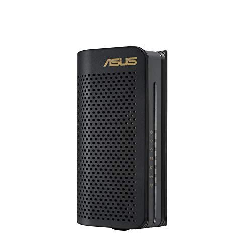 ASUS AX6000 WiFi 6 Cable Modem Wireless Router Combo (CM-AX6000) - Dual Band, DOCSIS 3.1, Gigabit Internet Support, Approved by Comcast Xfinity and Spectrum, 160MHz Bandwidth, OFDMA, MU-MIMO