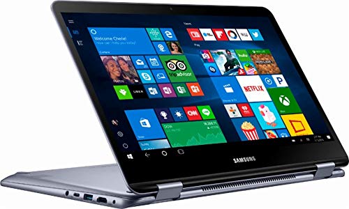 Samsung Notebook 7 Spin 2-in-1 13.3" FHD Touch-Screen Laptop Computer 2018 Newest, 8th Gen Intel Core i5 up to 3.4GHz(Beat i7-7500U), 8GB DDR4, 256GB SSD, Fingerprint Reader, WiFi, Bluetooth, Silver